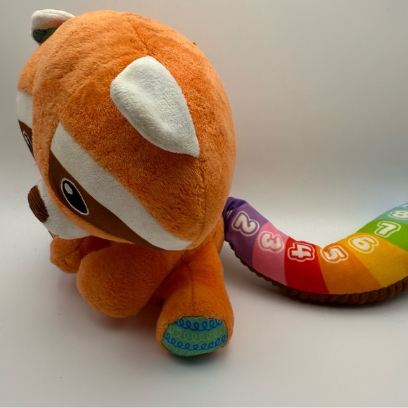 LeapFrog Red Panda Plush Colorful Counting Sounds Lights Educational Working - Picture 4 of 7